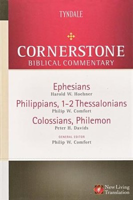 Ephesians, Philippians, 1-2 Thessalonians, Colossians, Philemon: NLT Cornerstone Biblical Commentary - Slightly Imperfect  -     By: Harold W. Hoehner, Philip W. Comfort, Peter H. Davids
