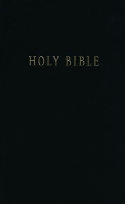 NLT Pew Bible black , hardcover  - 