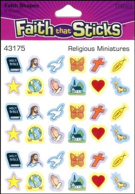 Stickers: Religious Miniatures: 9781414392585 - Christianbook.com