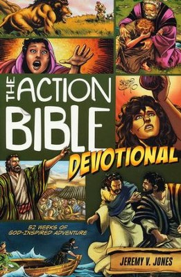 The Action Bible Devotional  -     By: Jeremy V. Jones
    Illustrated By: Sergio Cariello
