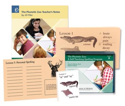Phonetic Zoo Spelling Level A [Starter Set]   -     By: Andrew Pudewa, James B. Webster Ph.D.
