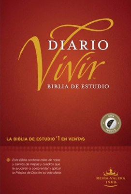 Biblia de Estudio del Diario Vivir RVR 1960, Enc. Dura, Ind.  (RVR 1960 Life Application Study Bible, Hardcover, Ind.)  - 