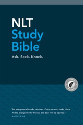 NLT Study Bible, With thumb index  - 