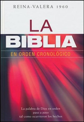 La Biblia en orden cronologico, tapa dura (The Daily Bible)  - 