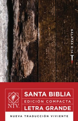 Santa Biblia NTV, Edici&oacute;n Compacta Letra Grande    - 