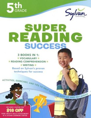 Fifth Grade Super Reading Success (Sylvan Super Workbooks)  -     By: Sylvan Learning
