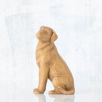 willow tree adorable you golden dog figurine