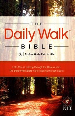 The Daily Walk Bible, NLT Softcover   - 