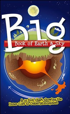 Big Book of Earth & Sky: A 15 Foot Chart Showing the Inner Core to the Outer Atmosphere  -     By: Richard Zeoli
