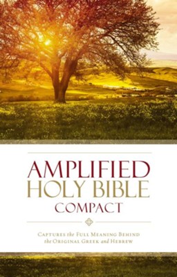 Amplified Compact Holy Bible, hardcover