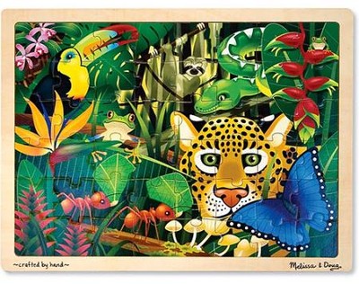 Rainforest Jigsaw Puzzle 48 Pc