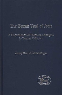 Bezan Text of Acts  -     By: Jenny Read-Heimerdinger
