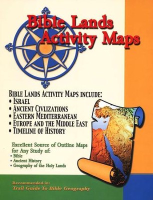 Bible Lands Activity Maps (Paper)   - 