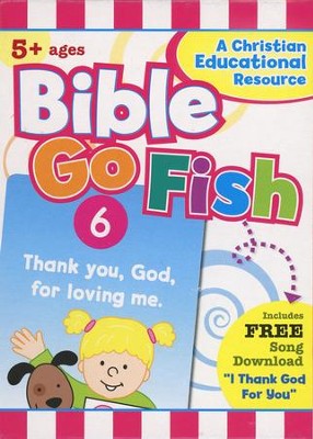 Bible Go Fish 50 Count Flashcard Game   - 