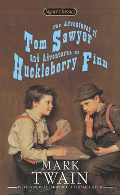 The Adventures of Tom Sawyer and Adventures of Huckleberry Finn - eBook  -     By: Mark Twain
