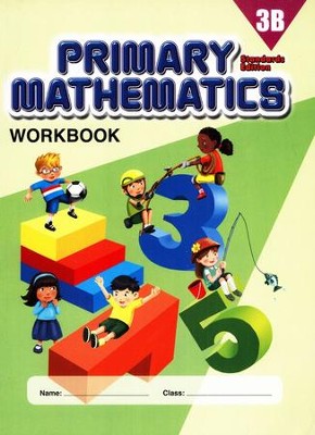 Primary Mathematics Workbook 3B (Standards Edition)   - 