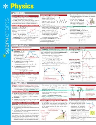 Physics SparkCharts: SparkNotes: 9781411470712 - Christianbook.com