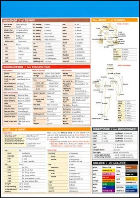 Spanish Vocabulary Sparkcharts: Sparknotes: 9781411470842 