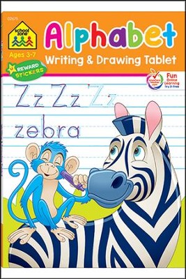 Alphabet Writing & Drawing Tablets Ages 3-7  -     By: Moria MacLean Illustrator
