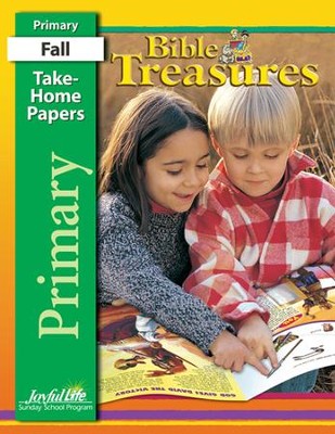 Bible Treasures Primary (Grades 1-2) Take-Home Papers   - 