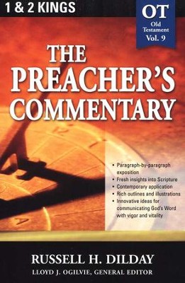 The Preacher's Commentary Vol 9: 1,2 Kings   -     By: Russell H. Dilday
