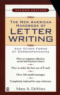 The New American Handbook of Letter Writing: Second Edition - eBook  -     By: Mary DeVries
