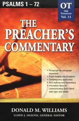 The Preacher's Commentary Vol 13: Psalms 1-72   -     By: Donald M. Williams
