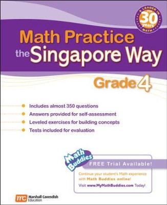 Math Practice the Singapore Way Grade 4   - 