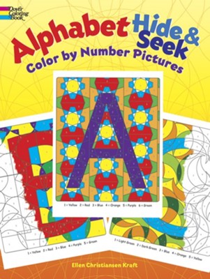 Alphabet Hide & Seek: Color by Number Pictures  -     By: Ellen Kraft
