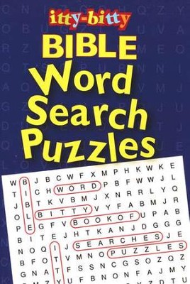 Bible Word Search Puzzles--Ages 7 and Up   - 
