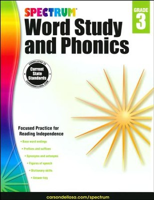 Spectrum Phonics & Word Study Grade 3 (2014 Update)  - 