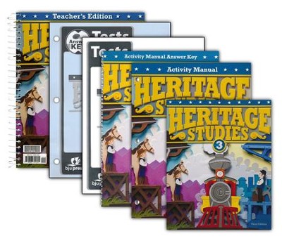 BJU Press Heritage Studies 3 Kit (Updated 3rd Edition)  - 