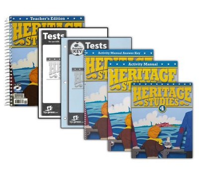 BJU Press Heritage Studies 4 Homeschool Kit (Updated 3rd Edition)  - 