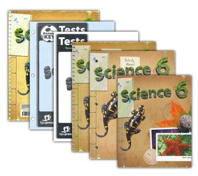 BJU Press Science Grade 6 Homeschool Kit (Updated 4th Edition ...