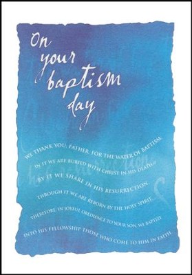 Adult Baptism Cards  - 