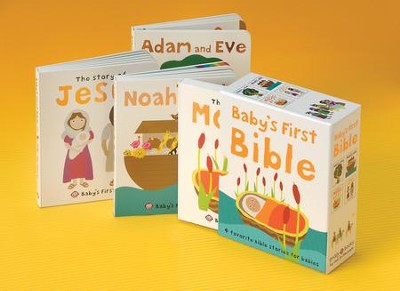 Baby's First Bible: Four Favorite Bible Stories for Babies, Boxed Set  -     By: Roger Priddy
