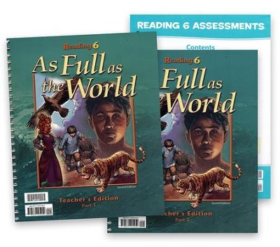 BJU Press Reading 6 Teacher's Edition With Assessments (2nd Edition ...