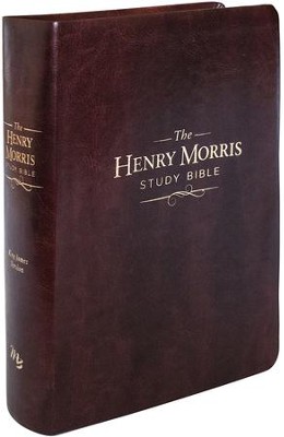 The KJV Henry Morris Study Bible, Imitation leather, brown  - 