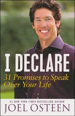 I Declare: 31 Promises to Speak Over Your Life  -     By: Joel Osteen
