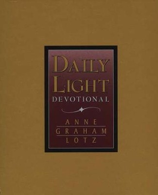Daily Light Devotional, NKJV--bonded leather, burgundy   -     By: Anne Graham Lotz
