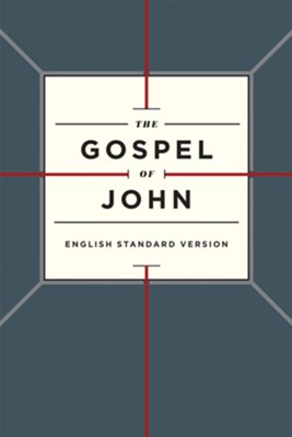 ESV Gospel of John, Paperback, Cross Design   - 