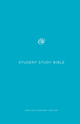 ESV Student Study Bible, Blue  - 