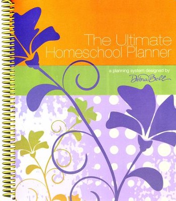 The Ultimate Homeschool Planner (Orange Cover)   - 