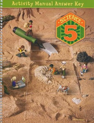 BJU Press Science Grade 5 Student Activities Key (4th Edition ...