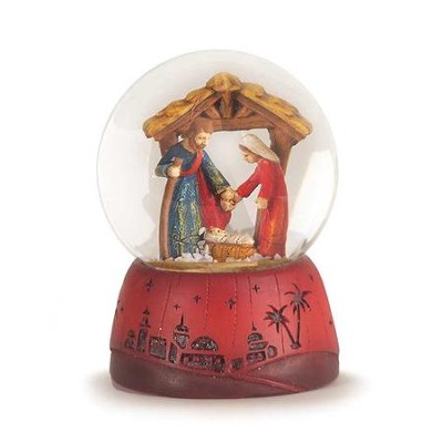 Holy Family Water Globe, 3 Inches - Christianbook.com