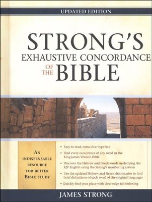 Strong's Exhaustive Concordance, Updated Edition KJV  - 