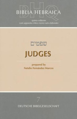Biblia Hebraica Quinta: Judges   -     By: Natalio Fernandez Marcos

