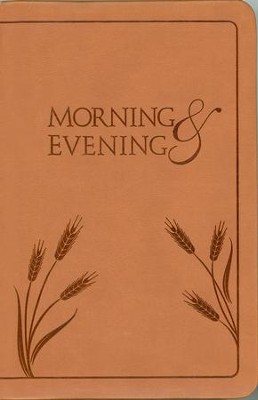 Morning and Evening, KJV Edition--soft leather-look, dark tan  -     By: Charles H. Spurgeon
