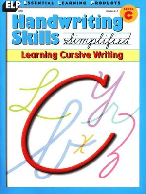 Handwriting Skills Simplified: Learning Cursive Writing Level C   - 