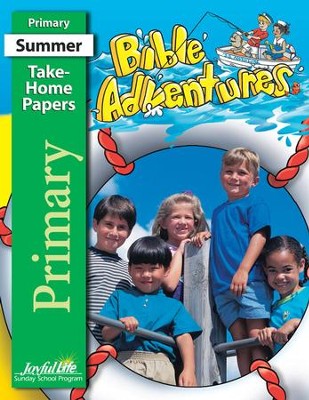 Bible Adventures Primary (Grades 1-2) Take-Home Papers   - 